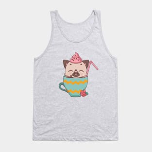 Delicious Catpuccino design Tank Top